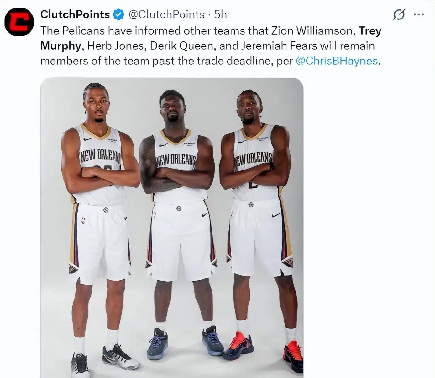 开元体育-关于NBA总决赛赛程吃紧,新奥尔良鹈鹕赛后内部沟通,更衣室稳定,球队文化再被提及的信息